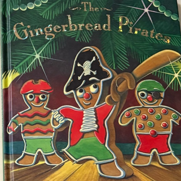2 HARDCOVER Christmas and Pirate Themed Books, Retail $48 both - Picture 4 of 10